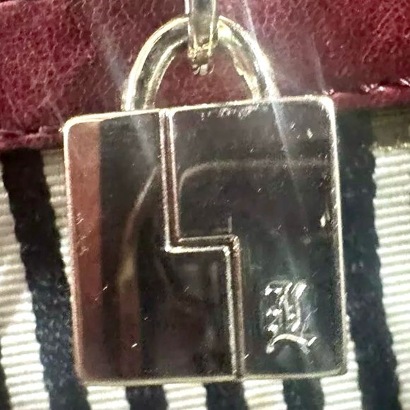 ❣️Reserved❣️LAMB Gwen Stefani Fadeout Satchel in Red Very Nice Condition! - Picture 12 of 14